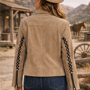 Michael Kors Suede Jacket XL